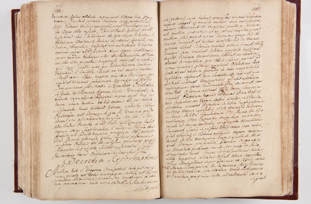 Zdjęcie nr 623 dla obiektu archiwalnego: Visitatio archidiaconatus Cracoviensis (Decanatus: Skalensis - 1727; Vitoviensis - 1727; Prossoviensis - 1728; Novi Montis - 1728; Scawinensis - 1729; Xsiążnensis - 1731; Woynicensis - 1731; Zatoriensis - 1729; Lipnicensis - 1730; Dobczycensis - 1730; Andreoviensis - 1731; Żyvecensis - 1732; Oswiemensis - 1732; Wielicensis - 1741; postea sequntur inventaria ecclesiarum decanatus Dobczycensis, Woynicensis, Andreoviensis) per R.D. Michaelem de Magna Kunice Kunicki, episcopum Arsiacensem, suffraganeum et archidiaconum Cracoviensem annis 1727 - 1741 peracta