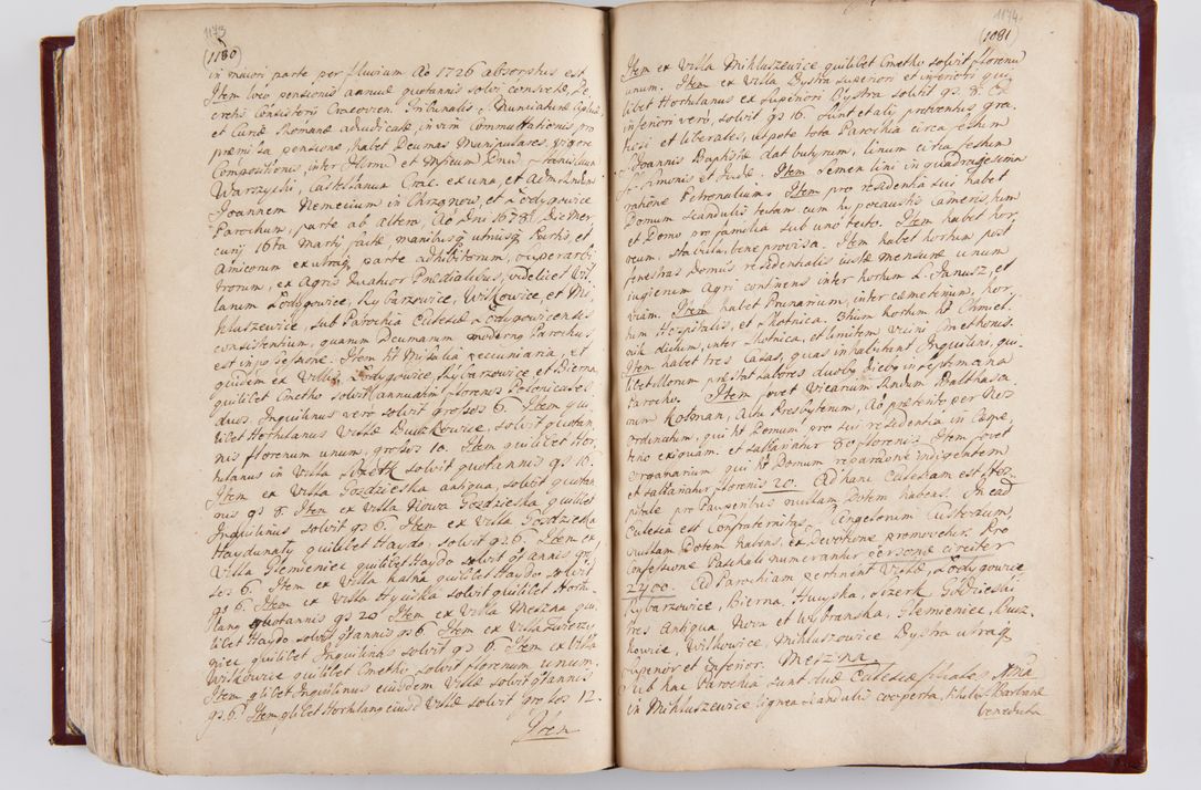 Zdjęcie nr 622 dla obiektu archiwalnego: Visitatio archidiaconatus Cracoviensis (Decanatus: Skalensis - 1727; Vitoviensis - 1727; Prossoviensis - 1728; Novi Montis - 1728; Scawinensis - 1729; Xsiążnensis - 1731; Woynicensis - 1731; Zatoriensis - 1729; Lipnicensis - 1730; Dobczycensis - 1730; Andreoviensis - 1731; Żyvecensis - 1732; Oswiemensis - 1732; Wielicensis - 1741; postea sequntur inventaria ecclesiarum decanatus Dobczycensis, Woynicensis, Andreoviensis) per R.D. Michaelem de Magna Kunice Kunicki, episcopum Arsiacensem, suffraganeum et archidiaconum Cracoviensem annis 1727 - 1741 peracta