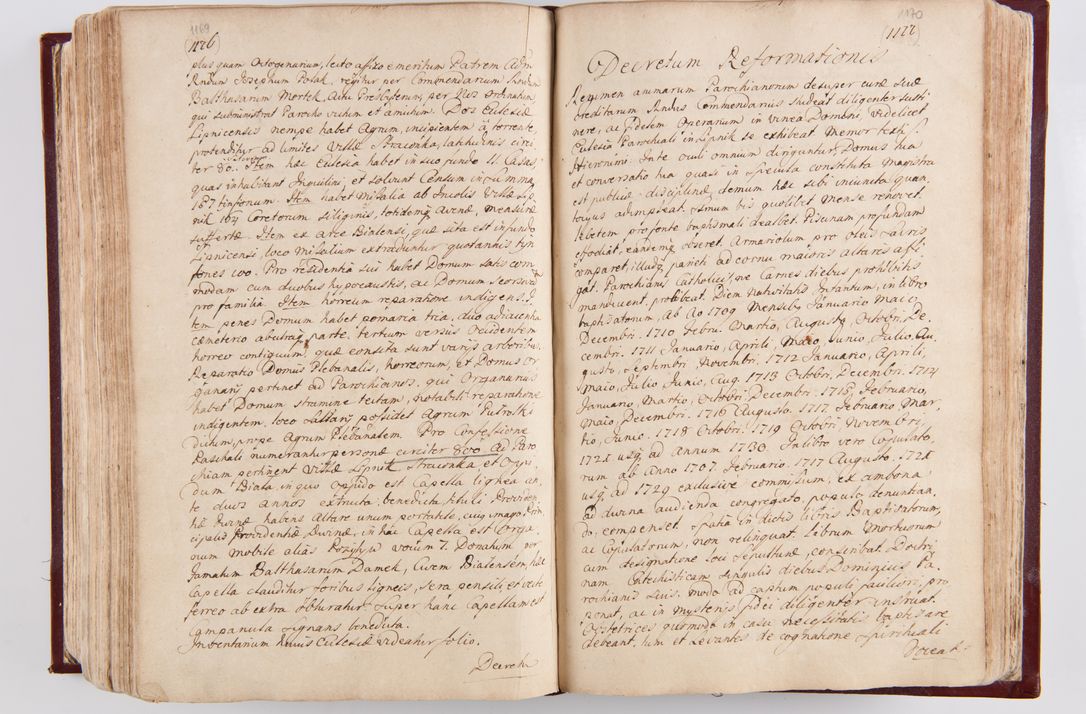 Zdjęcie nr 620 dla obiektu archiwalnego: Visitatio archidiaconatus Cracoviensis (Decanatus: Skalensis - 1727; Vitoviensis - 1727; Prossoviensis - 1728; Novi Montis - 1728; Scawinensis - 1729; Xsiążnensis - 1731; Woynicensis - 1731; Zatoriensis - 1729; Lipnicensis - 1730; Dobczycensis - 1730; Andreoviensis - 1731; Żyvecensis - 1732; Oswiemensis - 1732; Wielicensis - 1741; postea sequntur inventaria ecclesiarum decanatus Dobczycensis, Woynicensis, Andreoviensis) per R.D. Michaelem de Magna Kunice Kunicki, episcopum Arsiacensem, suffraganeum et archidiaconum Cracoviensem annis 1727 - 1741 peracta