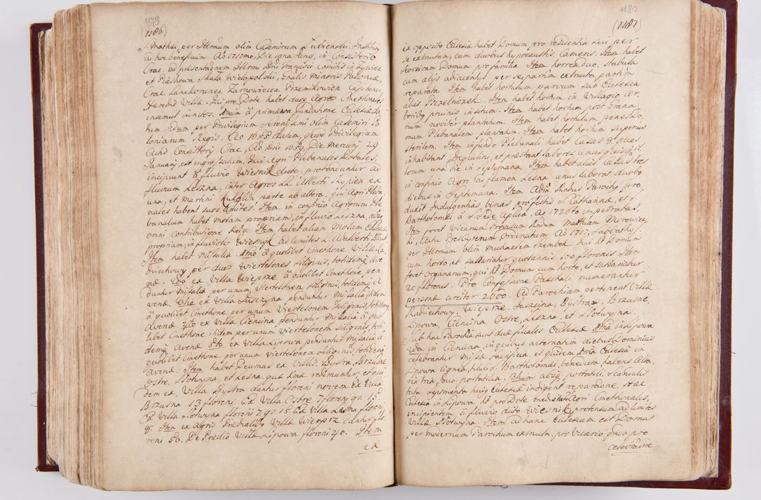 Zdjęcie nr 625 dla obiektu archiwalnego: Visitatio archidiaconatus Cracoviensis (Decanatus: Skalensis - 1727; Vitoviensis - 1727; Prossoviensis - 1728; Novi Montis - 1728; Scawinensis - 1729; Xsiążnensis - 1731; Woynicensis - 1731; Zatoriensis - 1729; Lipnicensis - 1730; Dobczycensis - 1730; Andreoviensis - 1731; Żyvecensis - 1732; Oswiemensis - 1732; Wielicensis - 1741; postea sequntur inventaria ecclesiarum decanatus Dobczycensis, Woynicensis, Andreoviensis) per R.D. Michaelem de Magna Kunice Kunicki, episcopum Arsiacensem, suffraganeum et archidiaconum Cracoviensem annis 1727 - 1741 peracta