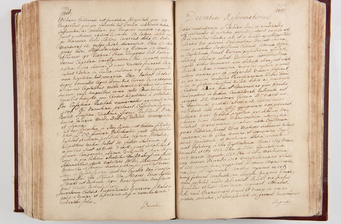 Zdjęcie nr 635 dla obiektu archiwalnego: Visitatio archidiaconatus Cracoviensis (Decanatus: Skalensis - 1727; Vitoviensis - 1727; Prossoviensis - 1728; Novi Montis - 1728; Scawinensis - 1729; Xsiążnensis - 1731; Woynicensis - 1731; Zatoriensis - 1729; Lipnicensis - 1730; Dobczycensis - 1730; Andreoviensis - 1731; Żyvecensis - 1732; Oswiemensis - 1732; Wielicensis - 1741; postea sequntur inventaria ecclesiarum decanatus Dobczycensis, Woynicensis, Andreoviensis) per R.D. Michaelem de Magna Kunice Kunicki, episcopum Arsiacensem, suffraganeum et archidiaconum Cracoviensem annis 1727 - 1741 peracta