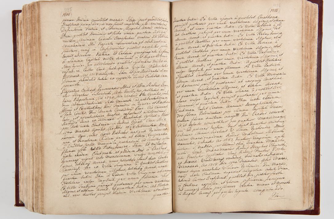 Zdjęcie nr 633 dla obiektu archiwalnego: Visitatio archidiaconatus Cracoviensis (Decanatus: Skalensis - 1727; Vitoviensis - 1727; Prossoviensis - 1728; Novi Montis - 1728; Scawinensis - 1729; Xsiążnensis - 1731; Woynicensis - 1731; Zatoriensis - 1729; Lipnicensis - 1730; Dobczycensis - 1730; Andreoviensis - 1731; Żyvecensis - 1732; Oswiemensis - 1732; Wielicensis - 1741; postea sequntur inventaria ecclesiarum decanatus Dobczycensis, Woynicensis, Andreoviensis) per R.D. Michaelem de Magna Kunice Kunicki, episcopum Arsiacensem, suffraganeum et archidiaconum Cracoviensem annis 1727 - 1741 peracta