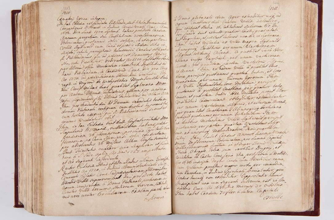 Zdjęcie nr 637 dla obiektu archiwalnego: Visitatio archidiaconatus Cracoviensis (Decanatus: Skalensis - 1727; Vitoviensis - 1727; Prossoviensis - 1728; Novi Montis - 1728; Scawinensis - 1729; Xsiążnensis - 1731; Woynicensis - 1731; Zatoriensis - 1729; Lipnicensis - 1730; Dobczycensis - 1730; Andreoviensis - 1731; Żyvecensis - 1732; Oswiemensis - 1732; Wielicensis - 1741; postea sequntur inventaria ecclesiarum decanatus Dobczycensis, Woynicensis, Andreoviensis) per R.D. Michaelem de Magna Kunice Kunicki, episcopum Arsiacensem, suffraganeum et archidiaconum Cracoviensem annis 1727 - 1741 peracta