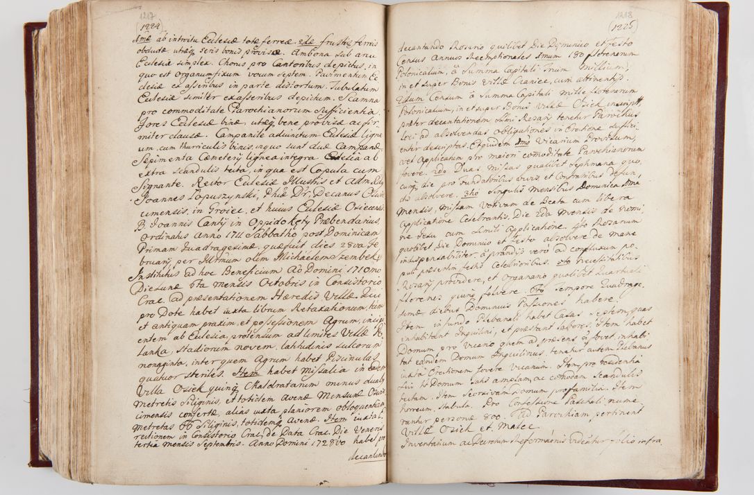 Zdjęcie nr 644 dla obiektu archiwalnego: Visitatio archidiaconatus Cracoviensis (Decanatus: Skalensis - 1727; Vitoviensis - 1727; Prossoviensis - 1728; Novi Montis - 1728; Scawinensis - 1729; Xsiążnensis - 1731; Woynicensis - 1731; Zatoriensis - 1729; Lipnicensis - 1730; Dobczycensis - 1730; Andreoviensis - 1731; Żyvecensis - 1732; Oswiemensis - 1732; Wielicensis - 1741; postea sequntur inventaria ecclesiarum decanatus Dobczycensis, Woynicensis, Andreoviensis) per R.D. Michaelem de Magna Kunice Kunicki, episcopum Arsiacensem, suffraganeum et archidiaconum Cracoviensem annis 1727 - 1741 peracta