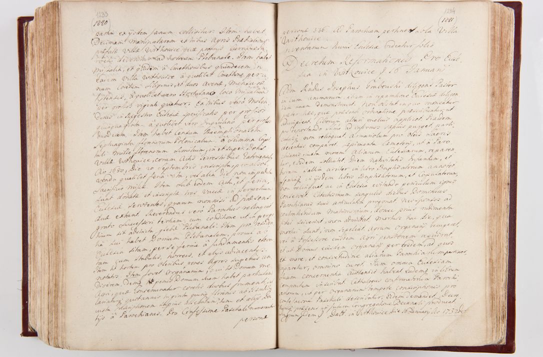 Zdjęcie nr 653 dla obiektu archiwalnego: Visitatio archidiaconatus Cracoviensis (Decanatus: Skalensis - 1727; Vitoviensis - 1727; Prossoviensis - 1728; Novi Montis - 1728; Scawinensis - 1729; Xsiążnensis - 1731; Woynicensis - 1731; Zatoriensis - 1729; Lipnicensis - 1730; Dobczycensis - 1730; Andreoviensis - 1731; Żyvecensis - 1732; Oswiemensis - 1732; Wielicensis - 1741; postea sequntur inventaria ecclesiarum decanatus Dobczycensis, Woynicensis, Andreoviensis) per R.D. Michaelem de Magna Kunice Kunicki, episcopum Arsiacensem, suffraganeum et archidiaconum Cracoviensem annis 1727 - 1741 peracta