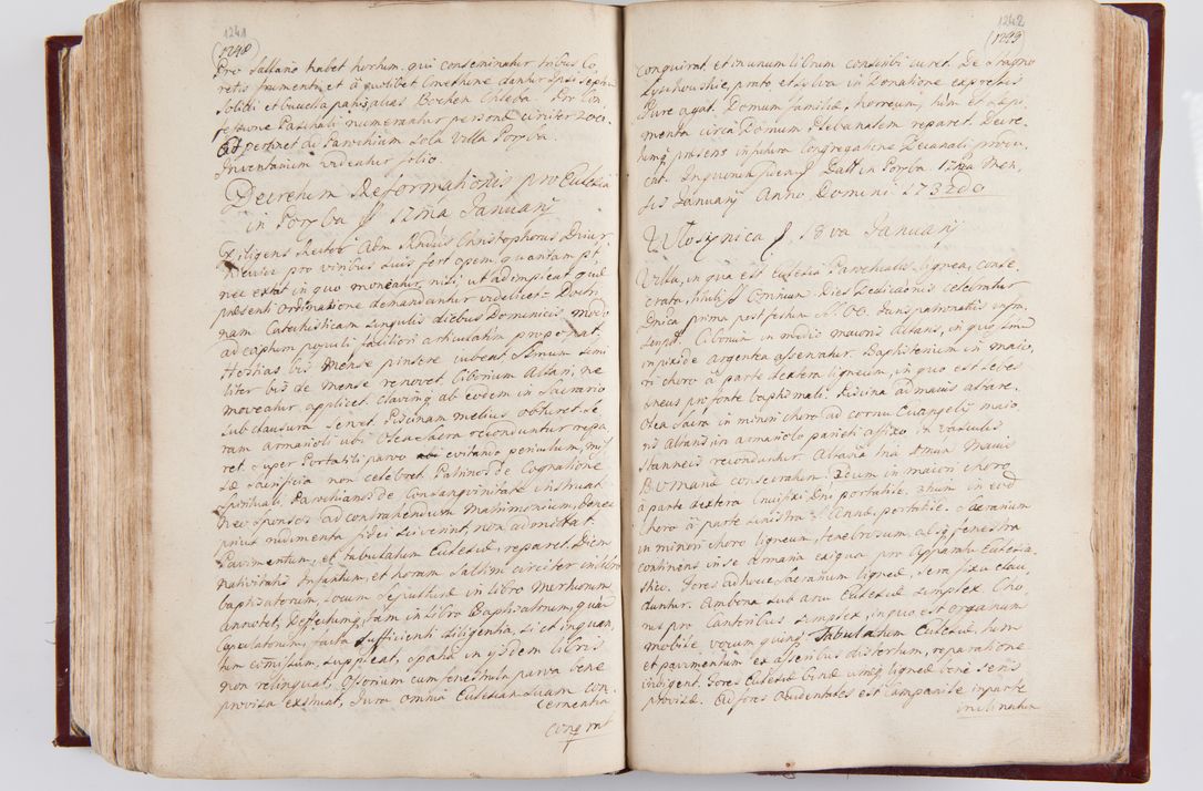 Zdjęcie nr 657 dla obiektu archiwalnego: Visitatio archidiaconatus Cracoviensis (Decanatus: Skalensis - 1727; Vitoviensis - 1727; Prossoviensis - 1728; Novi Montis - 1728; Scawinensis - 1729; Xsiążnensis - 1731; Woynicensis - 1731; Zatoriensis - 1729; Lipnicensis - 1730; Dobczycensis - 1730; Andreoviensis - 1731; Żyvecensis - 1732; Oswiemensis - 1732; Wielicensis - 1741; postea sequntur inventaria ecclesiarum decanatus Dobczycensis, Woynicensis, Andreoviensis) per R.D. Michaelem de Magna Kunice Kunicki, episcopum Arsiacensem, suffraganeum et archidiaconum Cracoviensem annis 1727 - 1741 peracta