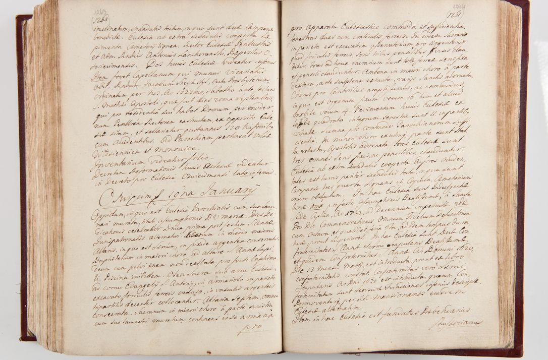 Zdjęcie nr 658 dla obiektu archiwalnego: Visitatio archidiaconatus Cracoviensis (Decanatus: Skalensis - 1727; Vitoviensis - 1727; Prossoviensis - 1728; Novi Montis - 1728; Scawinensis - 1729; Xsiążnensis - 1731; Woynicensis - 1731; Zatoriensis - 1729; Lipnicensis - 1730; Dobczycensis - 1730; Andreoviensis - 1731; Żyvecensis - 1732; Oswiemensis - 1732; Wielicensis - 1741; postea sequntur inventaria ecclesiarum decanatus Dobczycensis, Woynicensis, Andreoviensis) per R.D. Michaelem de Magna Kunice Kunicki, episcopum Arsiacensem, suffraganeum et archidiaconum Cracoviensem annis 1727 - 1741 peracta