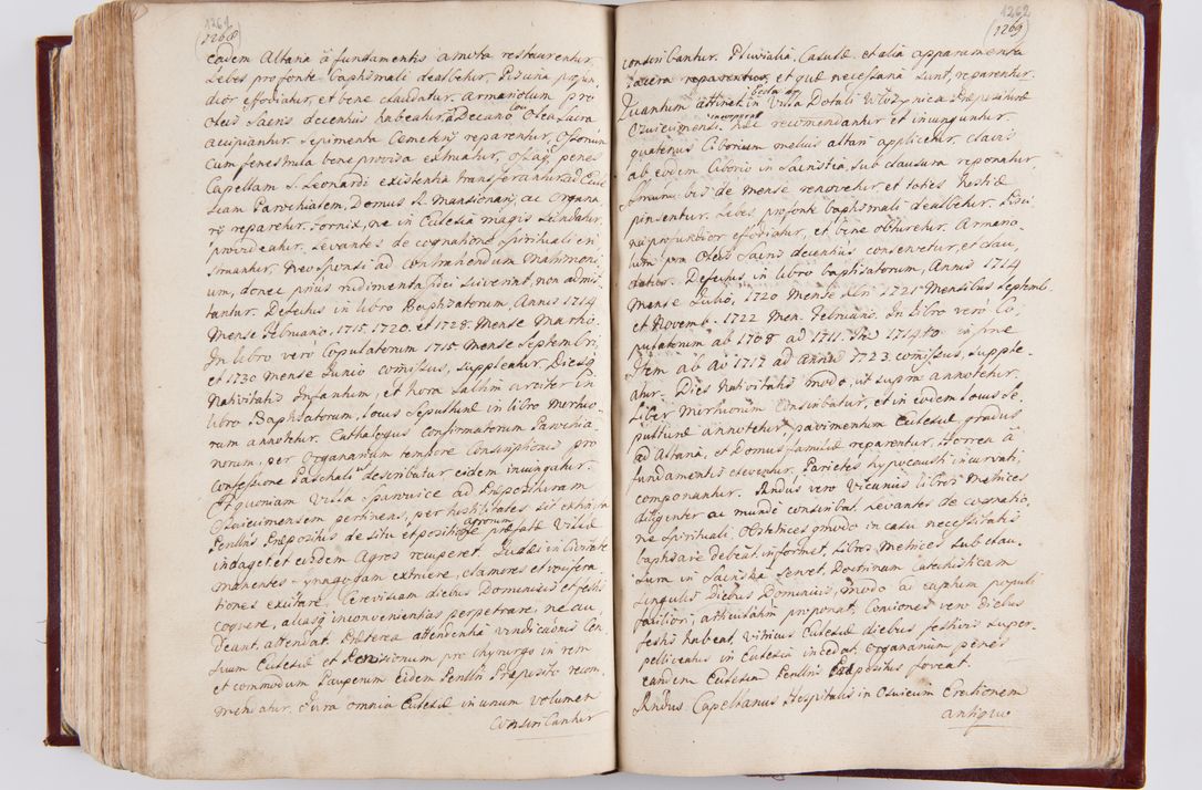 Zdjęcie nr 668 dla obiektu archiwalnego: Visitatio archidiaconatus Cracoviensis (Decanatus: Skalensis - 1727; Vitoviensis - 1727; Prossoviensis - 1728; Novi Montis - 1728; Scawinensis - 1729; Xsiążnensis - 1731; Woynicensis - 1731; Zatoriensis - 1729; Lipnicensis - 1730; Dobczycensis - 1730; Andreoviensis - 1731; Żyvecensis - 1732; Oswiemensis - 1732; Wielicensis - 1741; postea sequntur inventaria ecclesiarum decanatus Dobczycensis, Woynicensis, Andreoviensis) per R.D. Michaelem de Magna Kunice Kunicki, episcopum Arsiacensem, suffraganeum et archidiaconum Cracoviensem annis 1727 - 1741 peracta