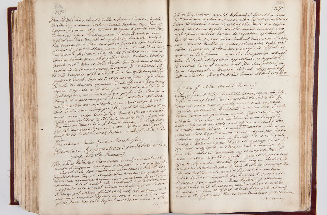Zdjęcie nr 679 dla obiektu archiwalnego: Visitatio archidiaconatus Cracoviensis (Decanatus: Skalensis - 1727; Vitoviensis - 1727; Prossoviensis - 1728; Novi Montis - 1728; Scawinensis - 1729; Xsiążnensis - 1731; Woynicensis - 1731; Zatoriensis - 1729; Lipnicensis - 1730; Dobczycensis - 1730; Andreoviensis - 1731; Żyvecensis - 1732; Oswiemensis - 1732; Wielicensis - 1741; postea sequntur inventaria ecclesiarum decanatus Dobczycensis, Woynicensis, Andreoviensis) per R.D. Michaelem de Magna Kunice Kunicki, episcopum Arsiacensem, suffraganeum et archidiaconum Cracoviensem annis 1727 - 1741 peracta