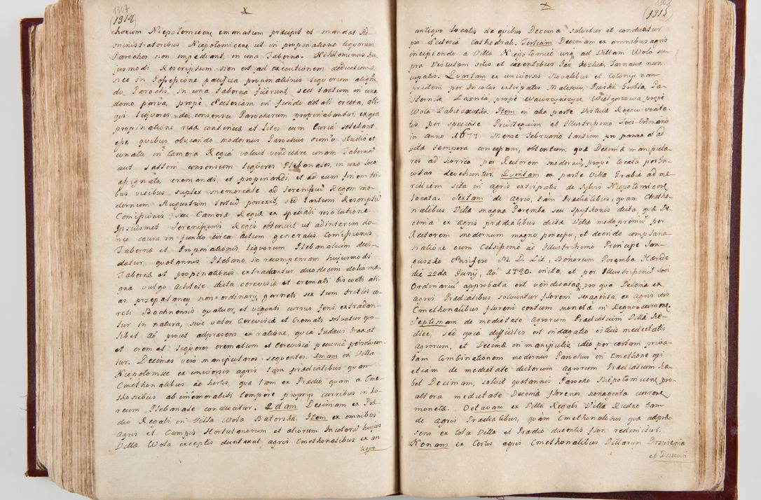 Zdjęcie nr 691 dla obiektu archiwalnego: Visitatio archidiaconatus Cracoviensis (Decanatus: Skalensis - 1727; Vitoviensis - 1727; Prossoviensis - 1728; Novi Montis - 1728; Scawinensis - 1729; Xsiążnensis - 1731; Woynicensis - 1731; Zatoriensis - 1729; Lipnicensis - 1730; Dobczycensis - 1730; Andreoviensis - 1731; Żyvecensis - 1732; Oswiemensis - 1732; Wielicensis - 1741; postea sequntur inventaria ecclesiarum decanatus Dobczycensis, Woynicensis, Andreoviensis) per R.D. Michaelem de Magna Kunice Kunicki, episcopum Arsiacensem, suffraganeum et archidiaconum Cracoviensem annis 1727 - 1741 peracta