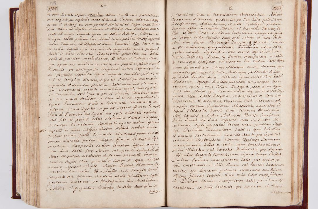 Zdjęcie nr 696 dla obiektu archiwalnego: Visitatio archidiaconatus Cracoviensis (Decanatus: Skalensis - 1727; Vitoviensis - 1727; Prossoviensis - 1728; Novi Montis - 1728; Scawinensis - 1729; Xsiążnensis - 1731; Woynicensis - 1731; Zatoriensis - 1729; Lipnicensis - 1730; Dobczycensis - 1730; Andreoviensis - 1731; Żyvecensis - 1732; Oswiemensis - 1732; Wielicensis - 1741; postea sequntur inventaria ecclesiarum decanatus Dobczycensis, Woynicensis, Andreoviensis) per R.D. Michaelem de Magna Kunice Kunicki, episcopum Arsiacensem, suffraganeum et archidiaconum Cracoviensem annis 1727 - 1741 peracta