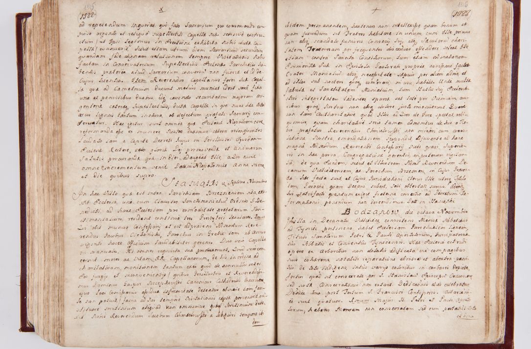Zdjęcie nr 695 dla obiektu archiwalnego: Visitatio archidiaconatus Cracoviensis (Decanatus: Skalensis - 1727; Vitoviensis - 1727; Prossoviensis - 1728; Novi Montis - 1728; Scawinensis - 1729; Xsiążnensis - 1731; Woynicensis - 1731; Zatoriensis - 1729; Lipnicensis - 1730; Dobczycensis - 1730; Andreoviensis - 1731; Żyvecensis - 1732; Oswiemensis - 1732; Wielicensis - 1741; postea sequntur inventaria ecclesiarum decanatus Dobczycensis, Woynicensis, Andreoviensis) per R.D. Michaelem de Magna Kunice Kunicki, episcopum Arsiacensem, suffraganeum et archidiaconum Cracoviensem annis 1727 - 1741 peracta