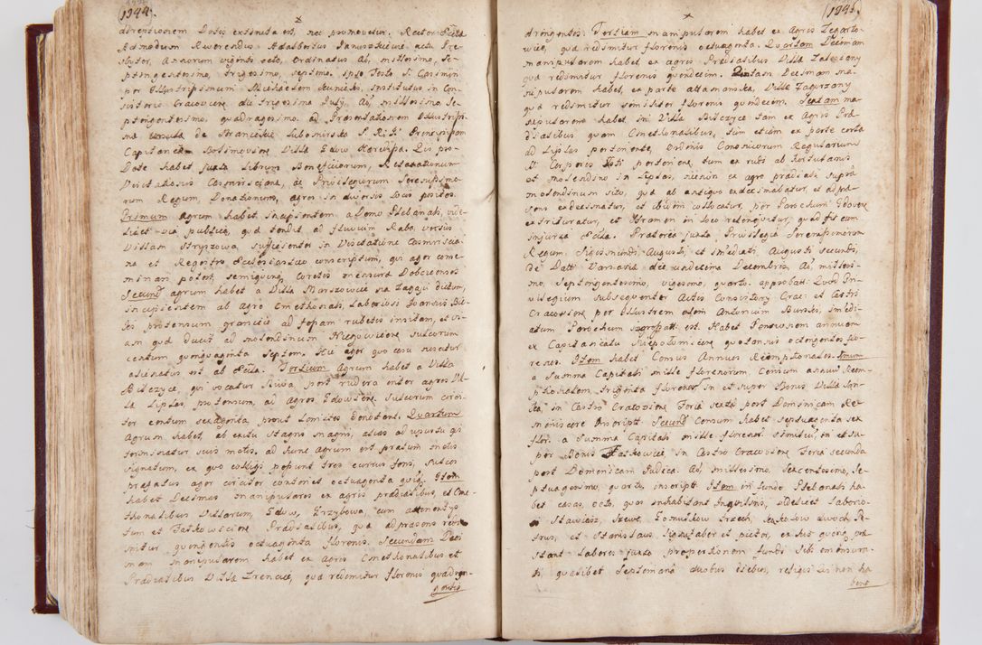Zdjęcie nr 706 dla obiektu archiwalnego: Visitatio archidiaconatus Cracoviensis (Decanatus: Skalensis - 1727; Vitoviensis - 1727; Prossoviensis - 1728; Novi Montis - 1728; Scawinensis - 1729; Xsiążnensis - 1731; Woynicensis - 1731; Zatoriensis - 1729; Lipnicensis - 1730; Dobczycensis - 1730; Andreoviensis - 1731; Żyvecensis - 1732; Oswiemensis - 1732; Wielicensis - 1741; postea sequntur inventaria ecclesiarum decanatus Dobczycensis, Woynicensis, Andreoviensis) per R.D. Michaelem de Magna Kunice Kunicki, episcopum Arsiacensem, suffraganeum et archidiaconum Cracoviensem annis 1727 - 1741 peracta