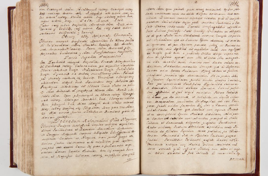Zdjęcie nr 704 dla obiektu archiwalnego: Visitatio archidiaconatus Cracoviensis (Decanatus: Skalensis - 1727; Vitoviensis - 1727; Prossoviensis - 1728; Novi Montis - 1728; Scawinensis - 1729; Xsiążnensis - 1731; Woynicensis - 1731; Zatoriensis - 1729; Lipnicensis - 1730; Dobczycensis - 1730; Andreoviensis - 1731; Żyvecensis - 1732; Oswiemensis - 1732; Wielicensis - 1741; postea sequntur inventaria ecclesiarum decanatus Dobczycensis, Woynicensis, Andreoviensis) per R.D. Michaelem de Magna Kunice Kunicki, episcopum Arsiacensem, suffraganeum et archidiaconum Cracoviensem annis 1727 - 1741 peracta