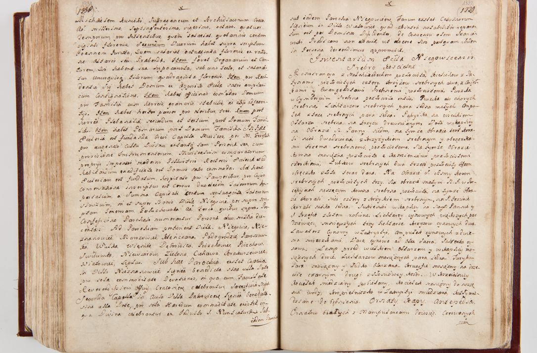 Zdjęcie nr 703 dla obiektu archiwalnego: Visitatio archidiaconatus Cracoviensis (Decanatus: Skalensis - 1727; Vitoviensis - 1727; Prossoviensis - 1728; Novi Montis - 1728; Scawinensis - 1729; Xsiążnensis - 1731; Woynicensis - 1731; Zatoriensis - 1729; Lipnicensis - 1730; Dobczycensis - 1730; Andreoviensis - 1731; Żyvecensis - 1732; Oswiemensis - 1732; Wielicensis - 1741; postea sequntur inventaria ecclesiarum decanatus Dobczycensis, Woynicensis, Andreoviensis) per R.D. Michaelem de Magna Kunice Kunicki, episcopum Arsiacensem, suffraganeum et archidiaconum Cracoviensem annis 1727 - 1741 peracta