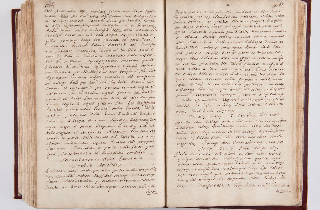 Zdjęcie nr 707 dla obiektu archiwalnego: Visitatio archidiaconatus Cracoviensis (Decanatus: Skalensis - 1727; Vitoviensis - 1727; Prossoviensis - 1728; Novi Montis - 1728; Scawinensis - 1729; Xsiążnensis - 1731; Woynicensis - 1731; Zatoriensis - 1729; Lipnicensis - 1730; Dobczycensis - 1730; Andreoviensis - 1731; Żyvecensis - 1732; Oswiemensis - 1732; Wielicensis - 1741; postea sequntur inventaria ecclesiarum decanatus Dobczycensis, Woynicensis, Andreoviensis) per R.D. Michaelem de Magna Kunice Kunicki, episcopum Arsiacensem, suffraganeum et archidiaconum Cracoviensem annis 1727 - 1741 peracta