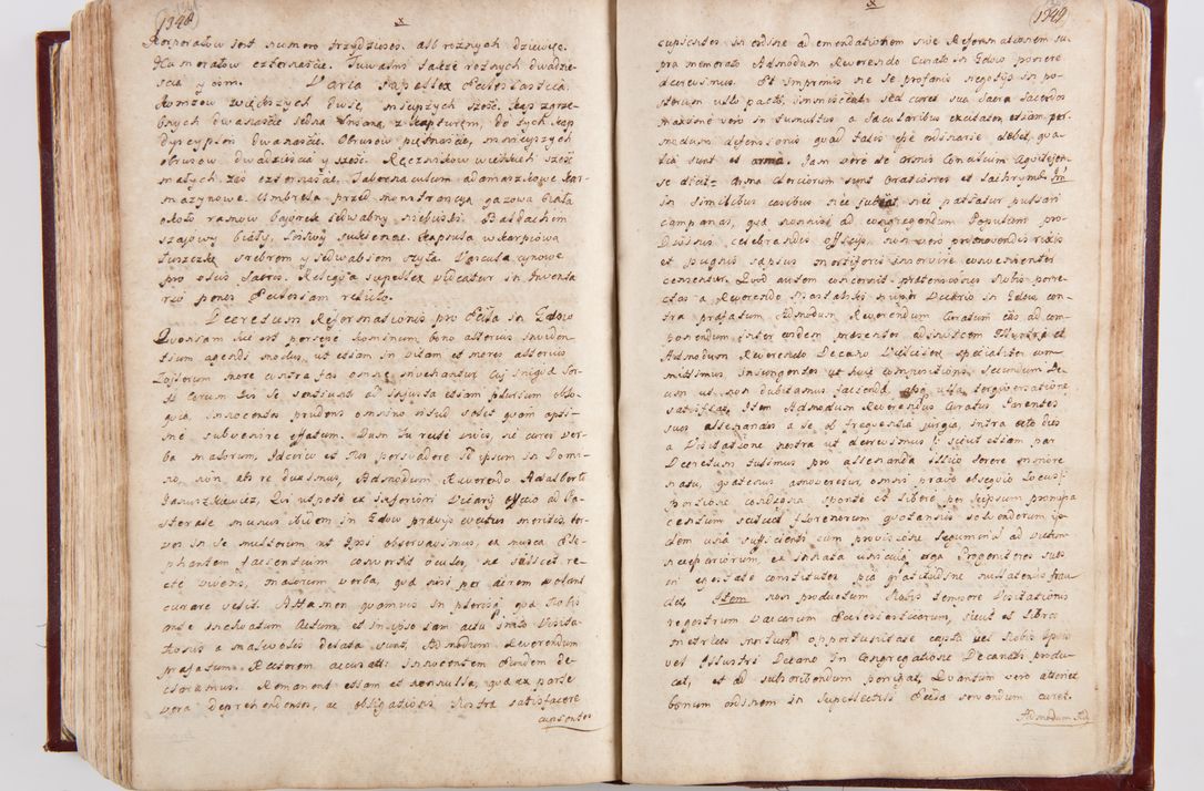 Zdjęcie nr 708 dla obiektu archiwalnego: Visitatio archidiaconatus Cracoviensis (Decanatus: Skalensis - 1727; Vitoviensis - 1727; Prossoviensis - 1728; Novi Montis - 1728; Scawinensis - 1729; Xsiążnensis - 1731; Woynicensis - 1731; Zatoriensis - 1729; Lipnicensis - 1730; Dobczycensis - 1730; Andreoviensis - 1731; Żyvecensis - 1732; Oswiemensis - 1732; Wielicensis - 1741; postea sequntur inventaria ecclesiarum decanatus Dobczycensis, Woynicensis, Andreoviensis) per R.D. Michaelem de Magna Kunice Kunicki, episcopum Arsiacensem, suffraganeum et archidiaconum Cracoviensem annis 1727 - 1741 peracta