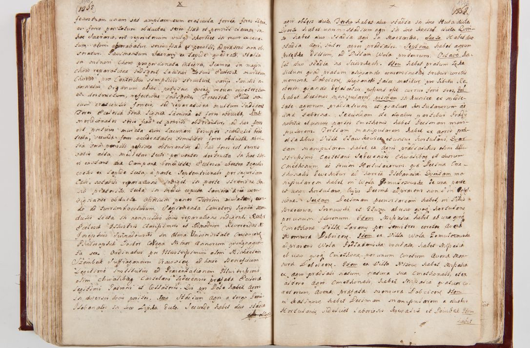 Zdjęcie nr 710 dla obiektu archiwalnego: Visitatio archidiaconatus Cracoviensis (Decanatus: Skalensis - 1727; Vitoviensis - 1727; Prossoviensis - 1728; Novi Montis - 1728; Scawinensis - 1729; Xsiążnensis - 1731; Woynicensis - 1731; Zatoriensis - 1729; Lipnicensis - 1730; Dobczycensis - 1730; Andreoviensis - 1731; Żyvecensis - 1732; Oswiemensis - 1732; Wielicensis - 1741; postea sequntur inventaria ecclesiarum decanatus Dobczycensis, Woynicensis, Andreoviensis) per R.D. Michaelem de Magna Kunice Kunicki, episcopum Arsiacensem, suffraganeum et archidiaconum Cracoviensem annis 1727 - 1741 peracta