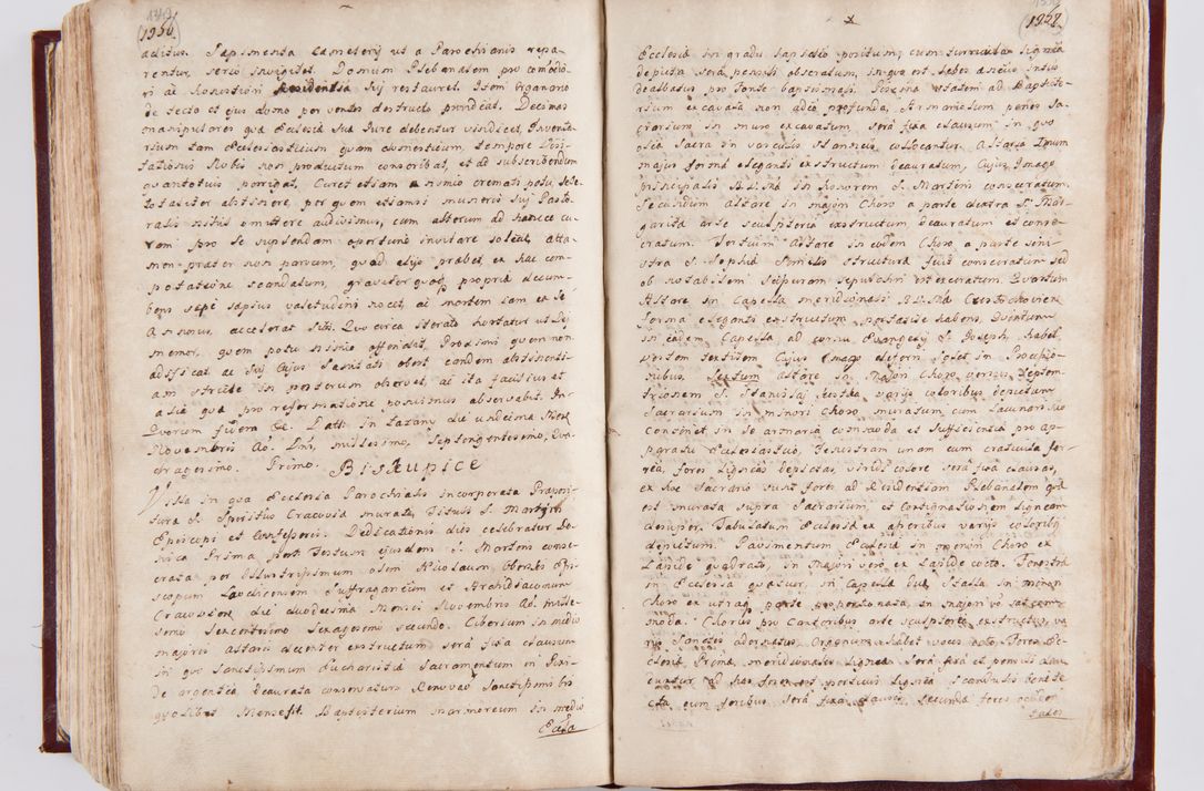 Zdjęcie nr 712 dla obiektu archiwalnego: Visitatio archidiaconatus Cracoviensis (Decanatus: Skalensis - 1727; Vitoviensis - 1727; Prossoviensis - 1728; Novi Montis - 1728; Scawinensis - 1729; Xsiążnensis - 1731; Woynicensis - 1731; Zatoriensis - 1729; Lipnicensis - 1730; Dobczycensis - 1730; Andreoviensis - 1731; Żyvecensis - 1732; Oswiemensis - 1732; Wielicensis - 1741; postea sequntur inventaria ecclesiarum decanatus Dobczycensis, Woynicensis, Andreoviensis) per R.D. Michaelem de Magna Kunice Kunicki, episcopum Arsiacensem, suffraganeum et archidiaconum Cracoviensem annis 1727 - 1741 peracta