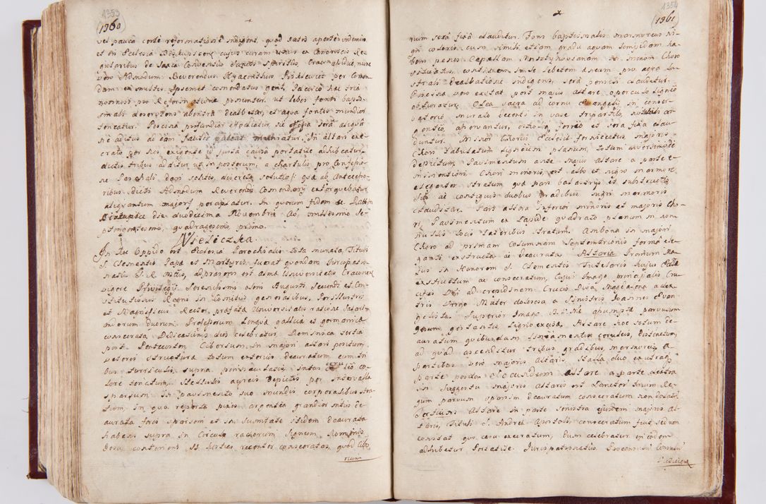 Zdjęcie nr 714 dla obiektu archiwalnego: Visitatio archidiaconatus Cracoviensis (Decanatus: Skalensis - 1727; Vitoviensis - 1727; Prossoviensis - 1728; Novi Montis - 1728; Scawinensis - 1729; Xsiążnensis - 1731; Woynicensis - 1731; Zatoriensis - 1729; Lipnicensis - 1730; Dobczycensis - 1730; Andreoviensis - 1731; Żyvecensis - 1732; Oswiemensis - 1732; Wielicensis - 1741; postea sequntur inventaria ecclesiarum decanatus Dobczycensis, Woynicensis, Andreoviensis) per R.D. Michaelem de Magna Kunice Kunicki, episcopum Arsiacensem, suffraganeum et archidiaconum Cracoviensem annis 1727 - 1741 peracta
