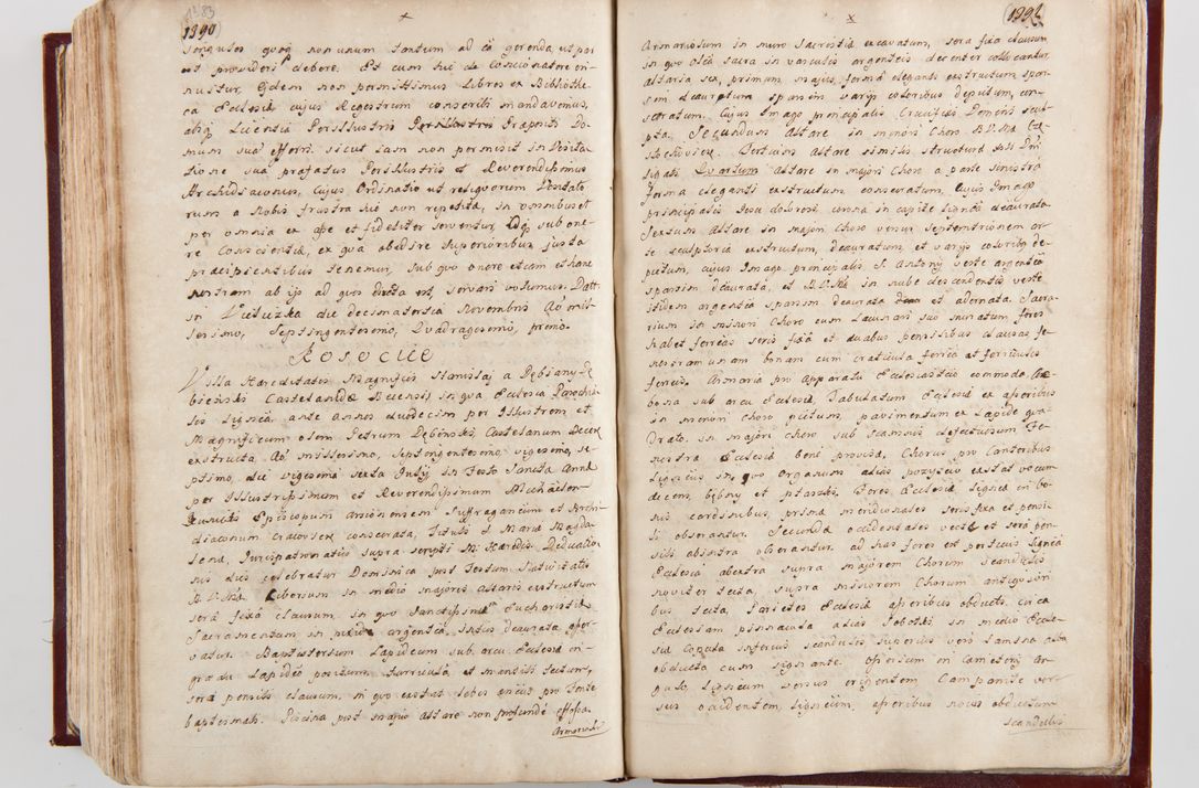Zdjęcie nr 729 dla obiektu archiwalnego: Visitatio archidiaconatus Cracoviensis (Decanatus: Skalensis - 1727; Vitoviensis - 1727; Prossoviensis - 1728; Novi Montis - 1728; Scawinensis - 1729; Xsiążnensis - 1731; Woynicensis - 1731; Zatoriensis - 1729; Lipnicensis - 1730; Dobczycensis - 1730; Andreoviensis - 1731; Żyvecensis - 1732; Oswiemensis - 1732; Wielicensis - 1741; postea sequntur inventaria ecclesiarum decanatus Dobczycensis, Woynicensis, Andreoviensis) per R.D. Michaelem de Magna Kunice Kunicki, episcopum Arsiacensem, suffraganeum et archidiaconum Cracoviensem annis 1727 - 1741 peracta