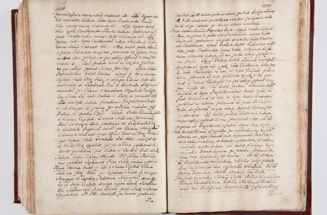 Zdjęcie nr 748 dla obiektu archiwalnego: Visitatio archidiaconatus Cracoviensis (Decanatus: Skalensis - 1727; Vitoviensis - 1727; Prossoviensis - 1728; Novi Montis - 1728; Scawinensis - 1729; Xsiążnensis - 1731; Woynicensis - 1731; Zatoriensis - 1729; Lipnicensis - 1730; Dobczycensis - 1730; Andreoviensis - 1731; Żyvecensis - 1732; Oswiemensis - 1732; Wielicensis - 1741; postea sequntur inventaria ecclesiarum decanatus Dobczycensis, Woynicensis, Andreoviensis) per R.D. Michaelem de Magna Kunice Kunicki, episcopum Arsiacensem, suffraganeum et archidiaconum Cracoviensem annis 1727 - 1741 peracta