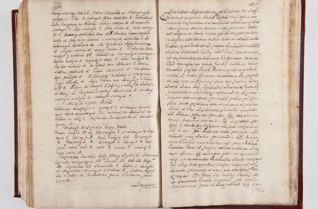 Zdjęcie nr 753 dla obiektu archiwalnego: Visitatio archidiaconatus Cracoviensis (Decanatus: Skalensis - 1727; Vitoviensis - 1727; Prossoviensis - 1728; Novi Montis - 1728; Scawinensis - 1729; Xsiążnensis - 1731; Woynicensis - 1731; Zatoriensis - 1729; Lipnicensis - 1730; Dobczycensis - 1730; Andreoviensis - 1731; Żyvecensis - 1732; Oswiemensis - 1732; Wielicensis - 1741; postea sequntur inventaria ecclesiarum decanatus Dobczycensis, Woynicensis, Andreoviensis) per R.D. Michaelem de Magna Kunice Kunicki, episcopum Arsiacensem, suffraganeum et archidiaconum Cracoviensem annis 1727 - 1741 peracta