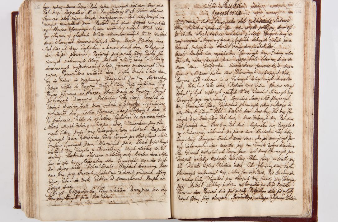 Zdjęcie nr 763 dla obiektu archiwalnego: Visitatio archidiaconatus Cracoviensis (Decanatus: Skalensis - 1727; Vitoviensis - 1727; Prossoviensis - 1728; Novi Montis - 1728; Scawinensis - 1729; Xsiążnensis - 1731; Woynicensis - 1731; Zatoriensis - 1729; Lipnicensis - 1730; Dobczycensis - 1730; Andreoviensis - 1731; Żyvecensis - 1732; Oswiemensis - 1732; Wielicensis - 1741; postea sequntur inventaria ecclesiarum decanatus Dobczycensis, Woynicensis, Andreoviensis) per R.D. Michaelem de Magna Kunice Kunicki, episcopum Arsiacensem, suffraganeum et archidiaconum Cracoviensem annis 1727 - 1741 peracta