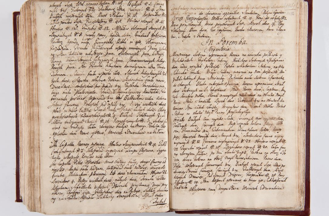 Zdjęcie nr 771 dla obiektu archiwalnego: Visitatio archidiaconatus Cracoviensis (Decanatus: Skalensis - 1727; Vitoviensis - 1727; Prossoviensis - 1728; Novi Montis - 1728; Scawinensis - 1729; Xsiążnensis - 1731; Woynicensis - 1731; Zatoriensis - 1729; Lipnicensis - 1730; Dobczycensis - 1730; Andreoviensis - 1731; Żyvecensis - 1732; Oswiemensis - 1732; Wielicensis - 1741; postea sequntur inventaria ecclesiarum decanatus Dobczycensis, Woynicensis, Andreoviensis) per R.D. Michaelem de Magna Kunice Kunicki, episcopum Arsiacensem, suffraganeum et archidiaconum Cracoviensem annis 1727 - 1741 peracta