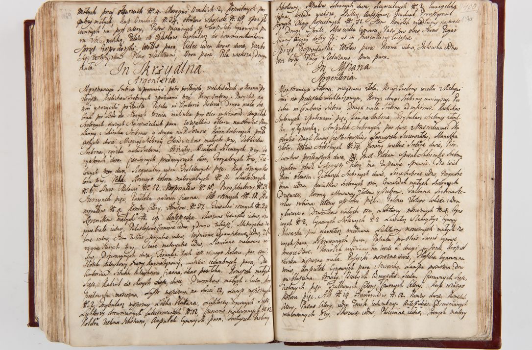 Zdjęcie nr 770 dla obiektu archiwalnego: Visitatio archidiaconatus Cracoviensis (Decanatus: Skalensis - 1727; Vitoviensis - 1727; Prossoviensis - 1728; Novi Montis - 1728; Scawinensis - 1729; Xsiążnensis - 1731; Woynicensis - 1731; Zatoriensis - 1729; Lipnicensis - 1730; Dobczycensis - 1730; Andreoviensis - 1731; Żyvecensis - 1732; Oswiemensis - 1732; Wielicensis - 1741; postea sequntur inventaria ecclesiarum decanatus Dobczycensis, Woynicensis, Andreoviensis) per R.D. Michaelem de Magna Kunice Kunicki, episcopum Arsiacensem, suffraganeum et archidiaconum Cracoviensem annis 1727 - 1741 peracta