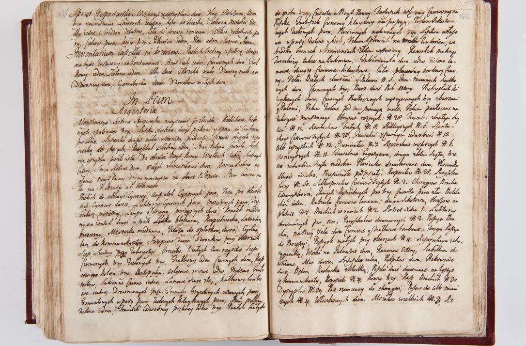 Zdjęcie nr 773 dla obiektu archiwalnego: Visitatio archidiaconatus Cracoviensis (Decanatus: Skalensis - 1727; Vitoviensis - 1727; Prossoviensis - 1728; Novi Montis - 1728; Scawinensis - 1729; Xsiążnensis - 1731; Woynicensis - 1731; Zatoriensis - 1729; Lipnicensis - 1730; Dobczycensis - 1730; Andreoviensis - 1731; Żyvecensis - 1732; Oswiemensis - 1732; Wielicensis - 1741; postea sequntur inventaria ecclesiarum decanatus Dobczycensis, Woynicensis, Andreoviensis) per R.D. Michaelem de Magna Kunice Kunicki, episcopum Arsiacensem, suffraganeum et archidiaconum Cracoviensem annis 1727 - 1741 peracta