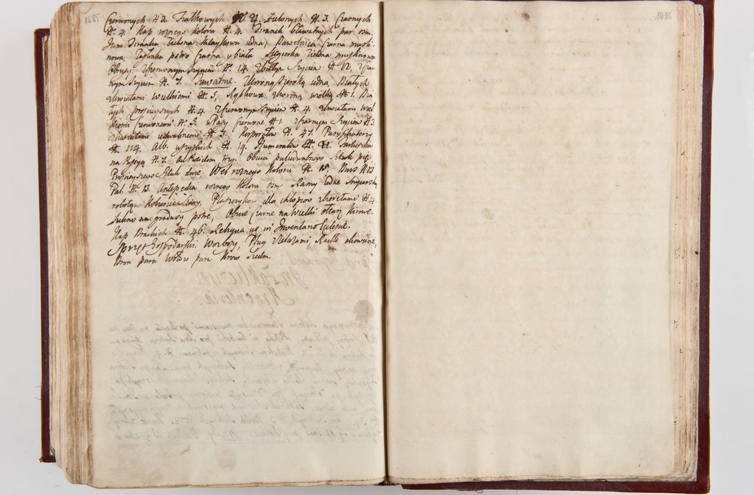 Zdjęcie nr 778 dla obiektu archiwalnego: Visitatio archidiaconatus Cracoviensis (Decanatus: Skalensis - 1727; Vitoviensis - 1727; Prossoviensis - 1728; Novi Montis - 1728; Scawinensis - 1729; Xsiążnensis - 1731; Woynicensis - 1731; Zatoriensis - 1729; Lipnicensis - 1730; Dobczycensis - 1730; Andreoviensis - 1731; Żyvecensis - 1732; Oswiemensis - 1732; Wielicensis - 1741; postea sequntur inventaria ecclesiarum decanatus Dobczycensis, Woynicensis, Andreoviensis) per R.D. Michaelem de Magna Kunice Kunicki, episcopum Arsiacensem, suffraganeum et archidiaconum Cracoviensem annis 1727 - 1741 peracta