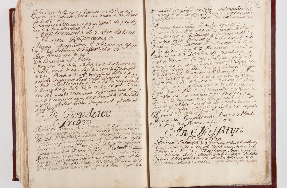 Zdjęcie nr 792 dla obiektu archiwalnego: Visitatio archidiaconatus Cracoviensis (Decanatus: Skalensis - 1727; Vitoviensis - 1727; Prossoviensis - 1728; Novi Montis - 1728; Scawinensis - 1729; Xsiążnensis - 1731; Woynicensis - 1731; Zatoriensis - 1729; Lipnicensis - 1730; Dobczycensis - 1730; Andreoviensis - 1731; Żyvecensis - 1732; Oswiemensis - 1732; Wielicensis - 1741; postea sequntur inventaria ecclesiarum decanatus Dobczycensis, Woynicensis, Andreoviensis) per R.D. Michaelem de Magna Kunice Kunicki, episcopum Arsiacensem, suffraganeum et archidiaconum Cracoviensem annis 1727 - 1741 peracta