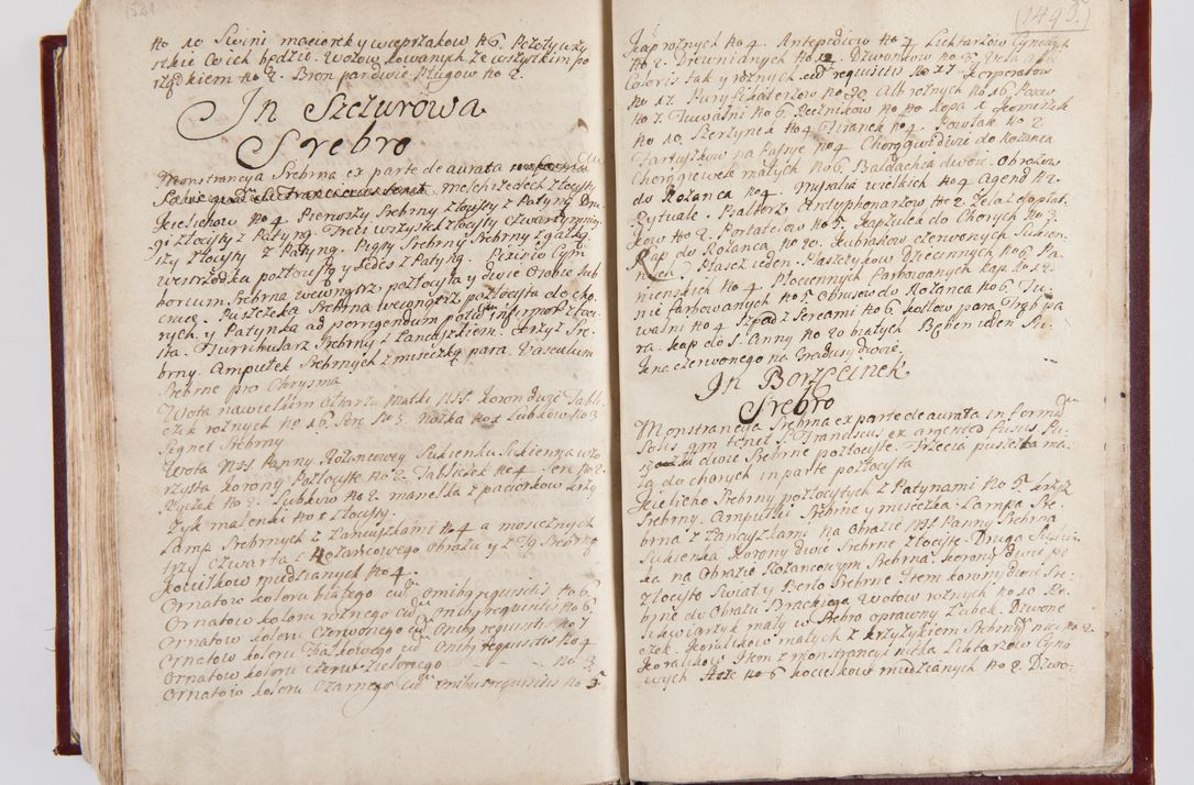 Zdjęcie nr 796 dla obiektu archiwalnego: Visitatio archidiaconatus Cracoviensis (Decanatus: Skalensis - 1727; Vitoviensis - 1727; Prossoviensis - 1728; Novi Montis - 1728; Scawinensis - 1729; Xsiążnensis - 1731; Woynicensis - 1731; Zatoriensis - 1729; Lipnicensis - 1730; Dobczycensis - 1730; Andreoviensis - 1731; Żyvecensis - 1732; Oswiemensis - 1732; Wielicensis - 1741; postea sequntur inventaria ecclesiarum decanatus Dobczycensis, Woynicensis, Andreoviensis) per R.D. Michaelem de Magna Kunice Kunicki, episcopum Arsiacensem, suffraganeum et archidiaconum Cracoviensem annis 1727 - 1741 peracta