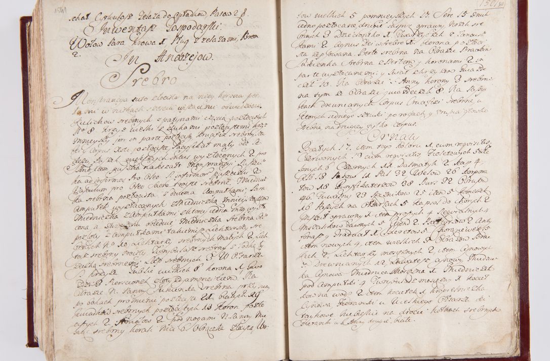 Zdjęcie nr 806 dla obiektu archiwalnego: Visitatio archidiaconatus Cracoviensis (Decanatus: Skalensis - 1727; Vitoviensis - 1727; Prossoviensis - 1728; Novi Montis - 1728; Scawinensis - 1729; Xsiążnensis - 1731; Woynicensis - 1731; Zatoriensis - 1729; Lipnicensis - 1730; Dobczycensis - 1730; Andreoviensis - 1731; Żyvecensis - 1732; Oswiemensis - 1732; Wielicensis - 1741; postea sequntur inventaria ecclesiarum decanatus Dobczycensis, Woynicensis, Andreoviensis) per R.D. Michaelem de Magna Kunice Kunicki, episcopum Arsiacensem, suffraganeum et archidiaconum Cracoviensem annis 1727 - 1741 peracta