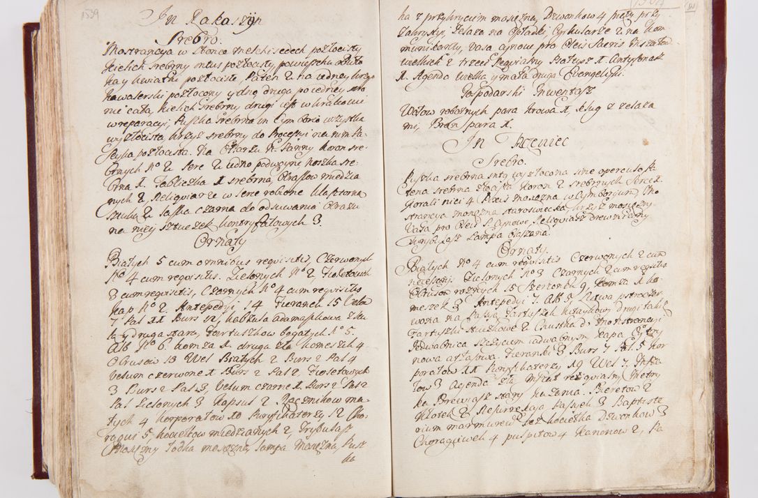 Zdjęcie nr 805 dla obiektu archiwalnego: Visitatio archidiaconatus Cracoviensis (Decanatus: Skalensis - 1727; Vitoviensis - 1727; Prossoviensis - 1728; Novi Montis - 1728; Scawinensis - 1729; Xsiążnensis - 1731; Woynicensis - 1731; Zatoriensis - 1729; Lipnicensis - 1730; Dobczycensis - 1730; Andreoviensis - 1731; Żyvecensis - 1732; Oswiemensis - 1732; Wielicensis - 1741; postea sequntur inventaria ecclesiarum decanatus Dobczycensis, Woynicensis, Andreoviensis) per R.D. Michaelem de Magna Kunice Kunicki, episcopum Arsiacensem, suffraganeum et archidiaconum Cracoviensem annis 1727 - 1741 peracta