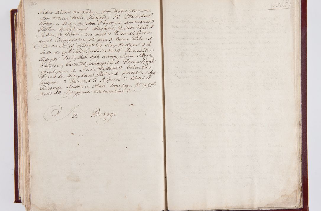 Zdjęcie nr 807 dla obiektu archiwalnego: Visitatio archidiaconatus Cracoviensis (Decanatus: Skalensis - 1727; Vitoviensis - 1727; Prossoviensis - 1728; Novi Montis - 1728; Scawinensis - 1729; Xsiążnensis - 1731; Woynicensis - 1731; Zatoriensis - 1729; Lipnicensis - 1730; Dobczycensis - 1730; Andreoviensis - 1731; Żyvecensis - 1732; Oswiemensis - 1732; Wielicensis - 1741; postea sequntur inventaria ecclesiarum decanatus Dobczycensis, Woynicensis, Andreoviensis) per R.D. Michaelem de Magna Kunice Kunicki, episcopum Arsiacensem, suffraganeum et archidiaconum Cracoviensem annis 1727 - 1741 peracta