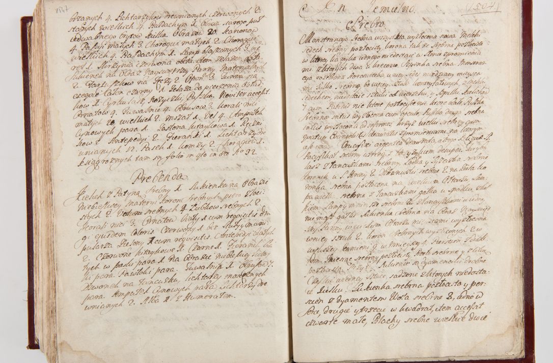 Zdjęcie nr 809 dla obiektu archiwalnego: Visitatio archidiaconatus Cracoviensis (Decanatus: Skalensis - 1727; Vitoviensis - 1727; Prossoviensis - 1728; Novi Montis - 1728; Scawinensis - 1729; Xsiążnensis - 1731; Woynicensis - 1731; Zatoriensis - 1729; Lipnicensis - 1730; Dobczycensis - 1730; Andreoviensis - 1731; Żyvecensis - 1732; Oswiemensis - 1732; Wielicensis - 1741; postea sequntur inventaria ecclesiarum decanatus Dobczycensis, Woynicensis, Andreoviensis) per R.D. Michaelem de Magna Kunice Kunicki, episcopum Arsiacensem, suffraganeum et archidiaconum Cracoviensem annis 1727 - 1741 peracta