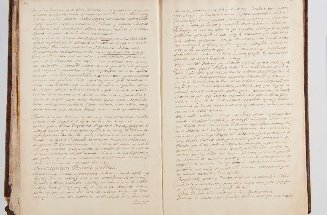 Zdjęcie nr 17 dla obiektu archiwalnego: Status ecclesiarum ac illarum rectorum sub decanatu Ecclesiae Collegiatae Kielcensis, alias in tribus decanatibus Radomiensi, Zwolenensi et Stężycensi consistentium, per visitatorem generalem ex commissione Cel. Principis R.D. Joannis Alexandri in Lipie Lipski, episcopi Cracoviensis, ducis Severiae lustratus er delineatus a.D. 1736