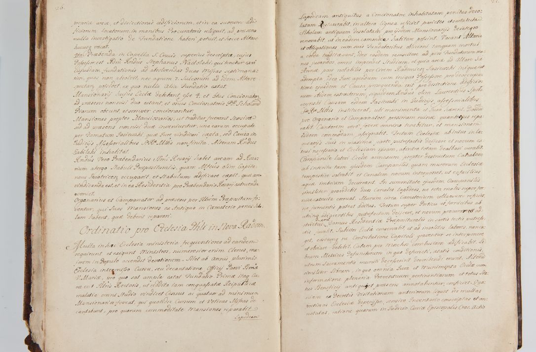 Zdjęcie nr 23 dla obiektu archiwalnego: Status ecclesiarum ac illarum rectorum sub decanatu Ecclesiae Collegiatae Kielcensis, alias in tribus decanatibus Radomiensi, Zwolenensi et Stężycensi consistentium, per visitatorem generalem ex commissione Cel. Principis R.D. Joannis Alexandri in Lipie Lipski, episcopi Cracoviensis, ducis Severiae lustratus er delineatus a.D. 1736