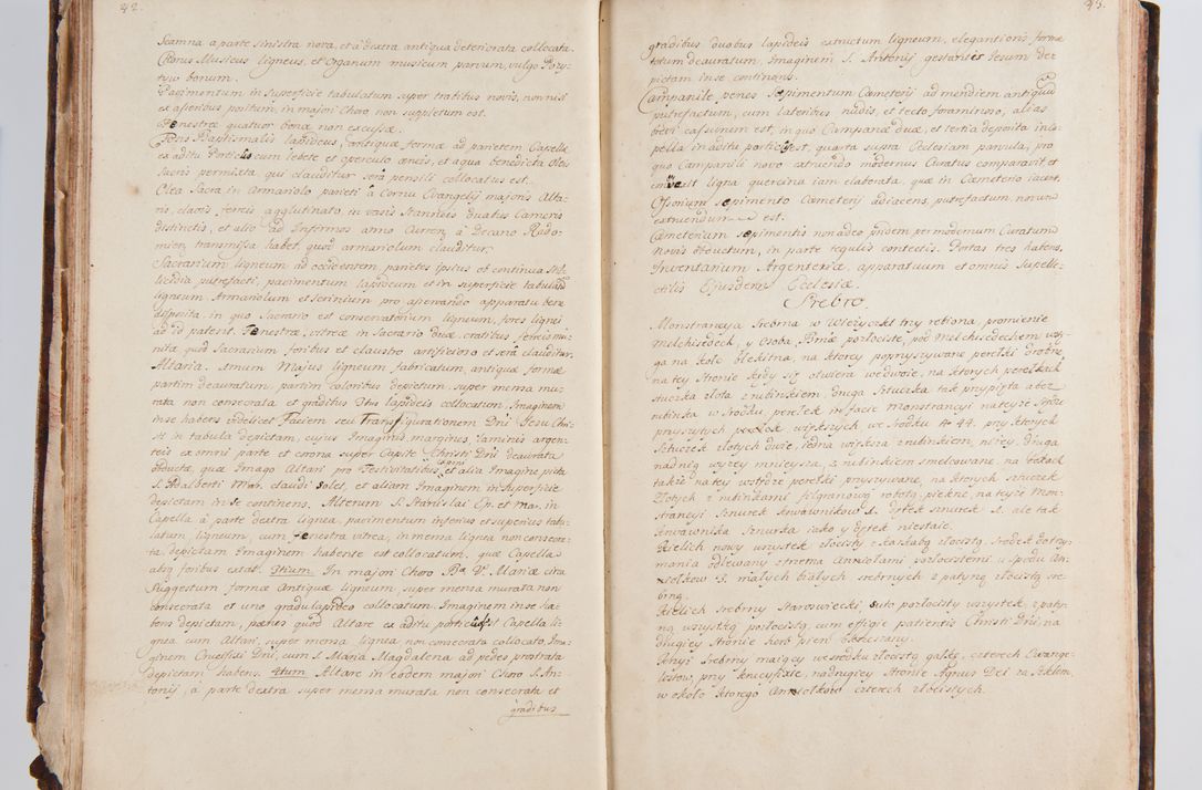 Zdjęcie nr 33 dla obiektu archiwalnego: Status ecclesiarum ac illarum rectorum sub decanatu Ecclesiae Collegiatae Kielcensis, alias in tribus decanatibus Radomiensi, Zwolenensi et Stężycensi consistentium, per visitatorem generalem ex commissione Cel. Principis R.D. Joannis Alexandri in Lipie Lipski, episcopi Cracoviensis, ducis Severiae lustratus er delineatus a.D. 1736