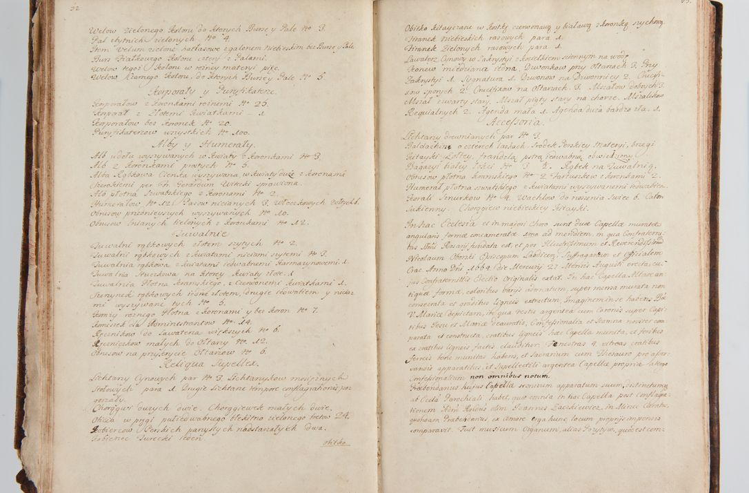 Zdjęcie nr 38 dla obiektu archiwalnego: Status ecclesiarum ac illarum rectorum sub decanatu Ecclesiae Collegiatae Kielcensis, alias in tribus decanatibus Radomiensi, Zwolenensi et Stężycensi consistentium, per visitatorem generalem ex commissione Cel. Principis R.D. Joannis Alexandri in Lipie Lipski, episcopi Cracoviensis, ducis Severiae lustratus er delineatus a.D. 1736