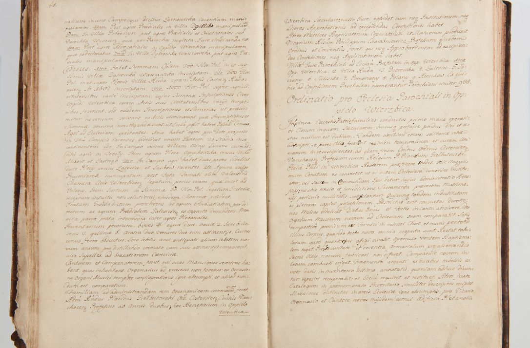 Zdjęcie nr 40 dla obiektu archiwalnego: Status ecclesiarum ac illarum rectorum sub decanatu Ecclesiae Collegiatae Kielcensis, alias in tribus decanatibus Radomiensi, Zwolenensi et Stężycensi consistentium, per visitatorem generalem ex commissione Cel. Principis R.D. Joannis Alexandri in Lipie Lipski, episcopi Cracoviensis, ducis Severiae lustratus er delineatus a.D. 1736