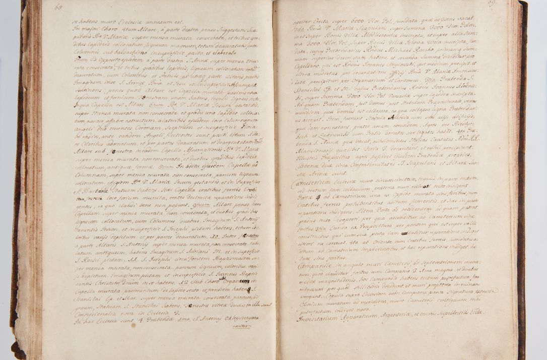Zdjęcie nr 47 dla obiektu archiwalnego: Status ecclesiarum ac illarum rectorum sub decanatu Ecclesiae Collegiatae Kielcensis, alias in tribus decanatibus Radomiensi, Zwolenensi et Stężycensi consistentium, per visitatorem generalem ex commissione Cel. Principis R.D. Joannis Alexandri in Lipie Lipski, episcopi Cracoviensis, ducis Severiae lustratus er delineatus a.D. 1736