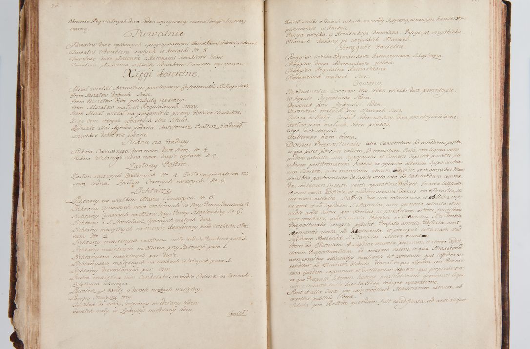 Zdjęcie nr 51 dla obiektu archiwalnego: Status ecclesiarum ac illarum rectorum sub decanatu Ecclesiae Collegiatae Kielcensis, alias in tribus decanatibus Radomiensi, Zwolenensi et Stężycensi consistentium, per visitatorem generalem ex commissione Cel. Principis R.D. Joannis Alexandri in Lipie Lipski, episcopi Cracoviensis, ducis Severiae lustratus er delineatus a.D. 1736