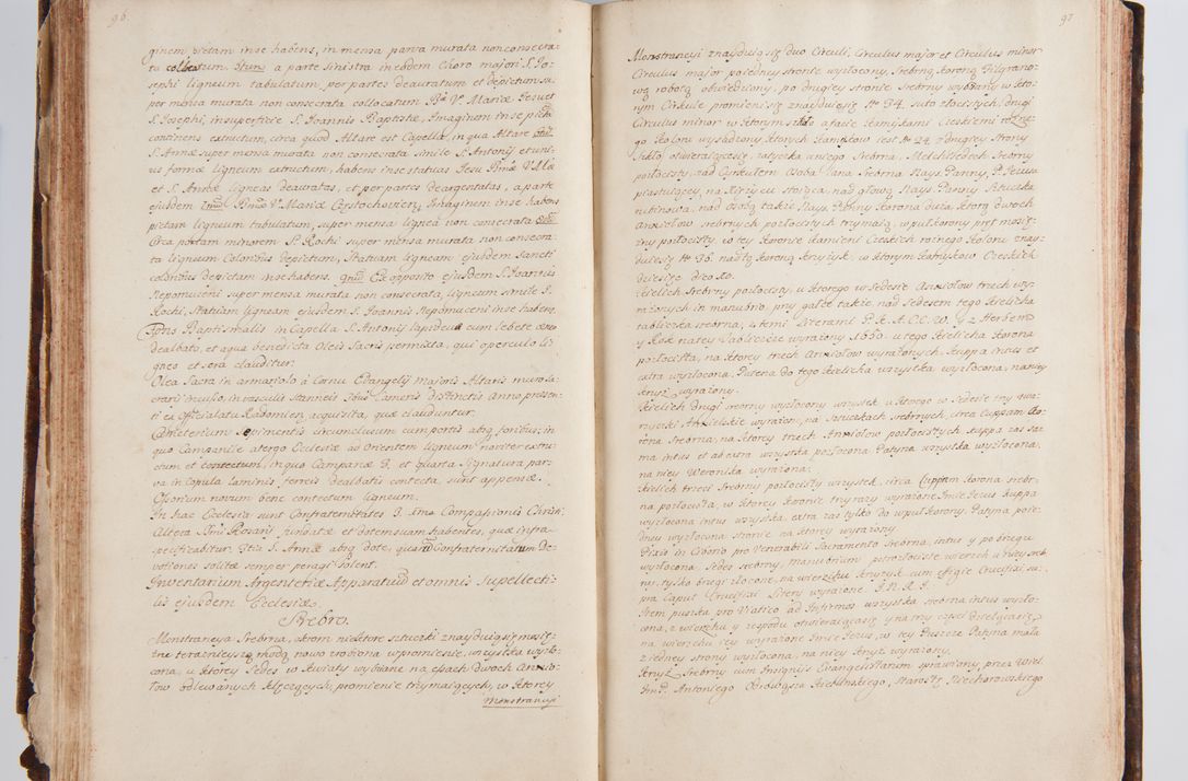 Zdjęcie nr 61 dla obiektu archiwalnego: Status ecclesiarum ac illarum rectorum sub decanatu Ecclesiae Collegiatae Kielcensis, alias in tribus decanatibus Radomiensi, Zwolenensi et Stężycensi consistentium, per visitatorem generalem ex commissione Cel. Principis R.D. Joannis Alexandri in Lipie Lipski, episcopi Cracoviensis, ducis Severiae lustratus er delineatus a.D. 1736