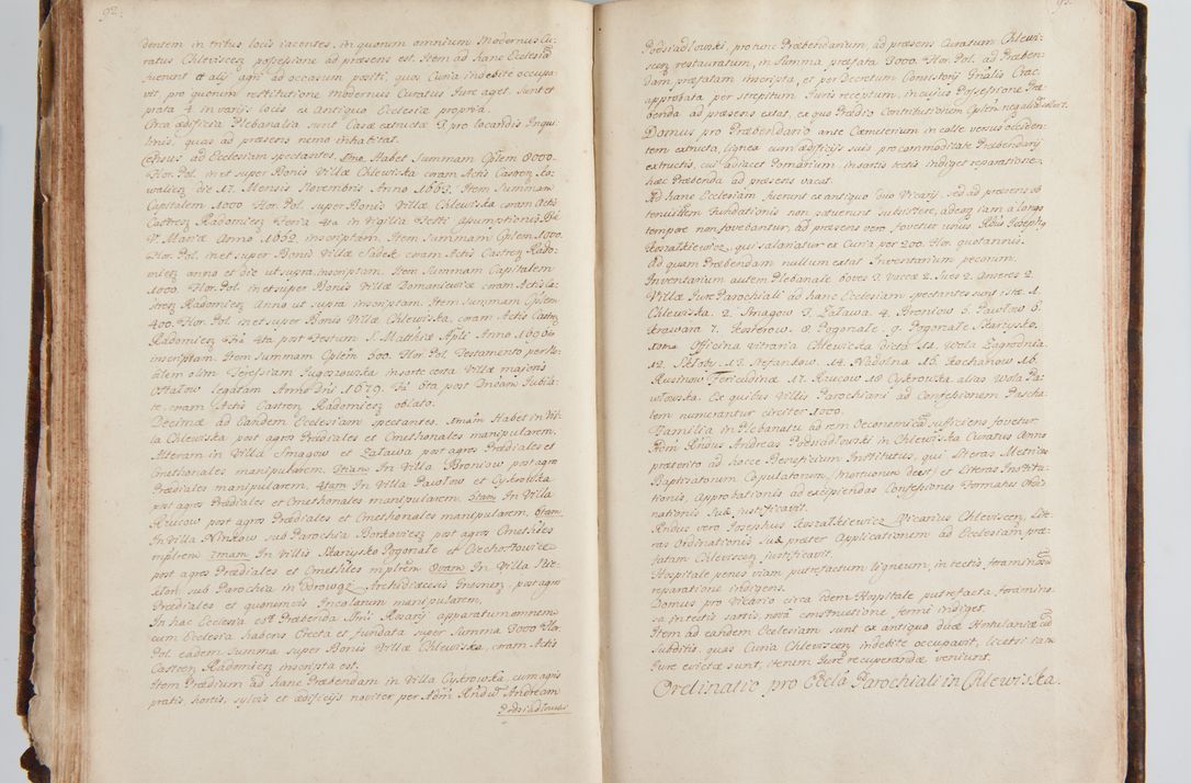 Zdjęcie nr 59 dla obiektu archiwalnego: Status ecclesiarum ac illarum rectorum sub decanatu Ecclesiae Collegiatae Kielcensis, alias in tribus decanatibus Radomiensi, Zwolenensi et Stężycensi consistentium, per visitatorem generalem ex commissione Cel. Principis R.D. Joannis Alexandri in Lipie Lipski, episcopi Cracoviensis, ducis Severiae lustratus er delineatus a.D. 1736