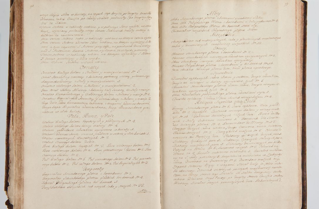 Zdjęcie nr 62 dla obiektu archiwalnego: Status ecclesiarum ac illarum rectorum sub decanatu Ecclesiae Collegiatae Kielcensis, alias in tribus decanatibus Radomiensi, Zwolenensi et Stężycensi consistentium, per visitatorem generalem ex commissione Cel. Principis R.D. Joannis Alexandri in Lipie Lipski, episcopi Cracoviensis, ducis Severiae lustratus er delineatus a.D. 1736