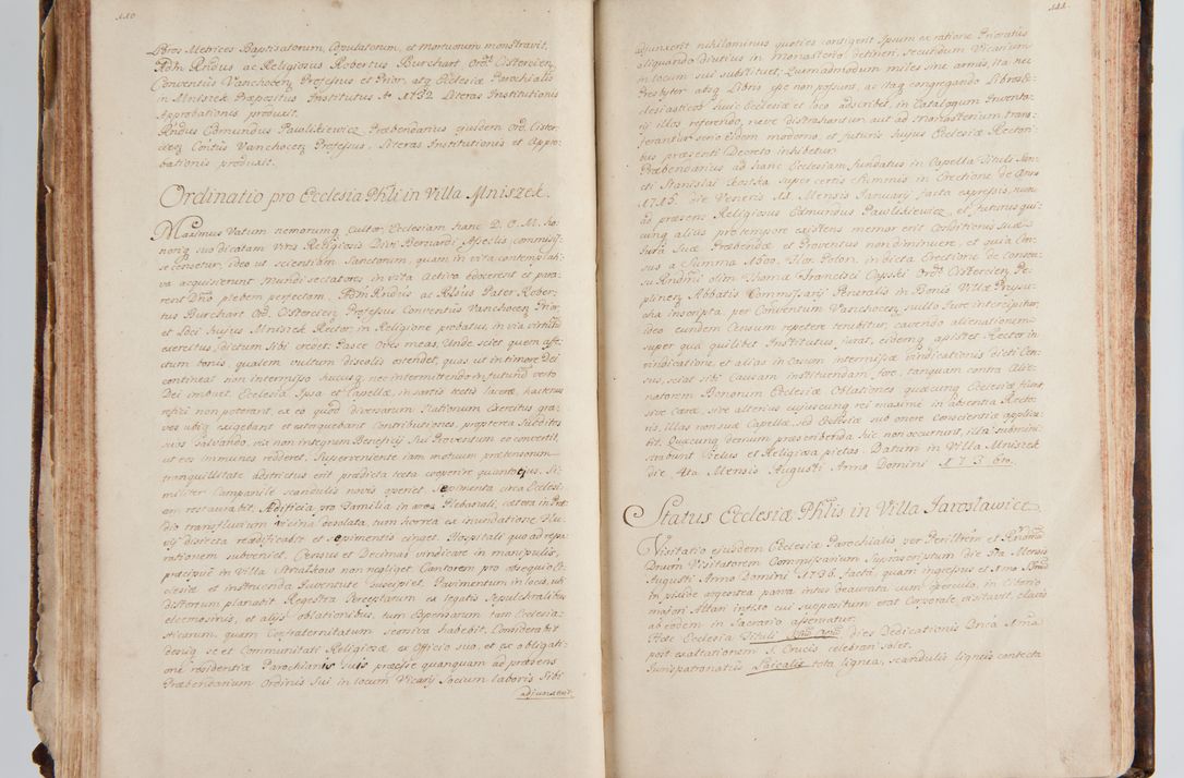 Zdjęcie nr 68 dla obiektu archiwalnego: Status ecclesiarum ac illarum rectorum sub decanatu Ecclesiae Collegiatae Kielcensis, alias in tribus decanatibus Radomiensi, Zwolenensi et Stężycensi consistentium, per visitatorem generalem ex commissione Cel. Principis R.D. Joannis Alexandri in Lipie Lipski, episcopi Cracoviensis, ducis Severiae lustratus er delineatus a.D. 1736
