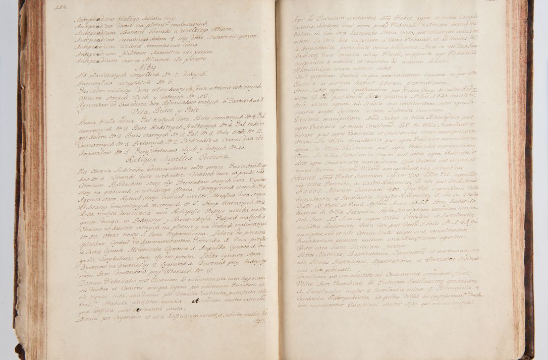 Zdjęcie nr 70 dla obiektu archiwalnego: Status ecclesiarum ac illarum rectorum sub decanatu Ecclesiae Collegiatae Kielcensis, alias in tribus decanatibus Radomiensi, Zwolenensi et Stężycensi consistentium, per visitatorem generalem ex commissione Cel. Principis R.D. Joannis Alexandri in Lipie Lipski, episcopi Cracoviensis, ducis Severiae lustratus er delineatus a.D. 1736